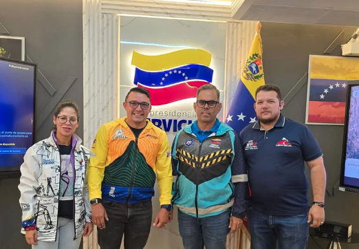 Reunión con el Ministro del Poder Popular de Obras Públicas y vicepresidente sectorial de Obras Públicas y Servicios